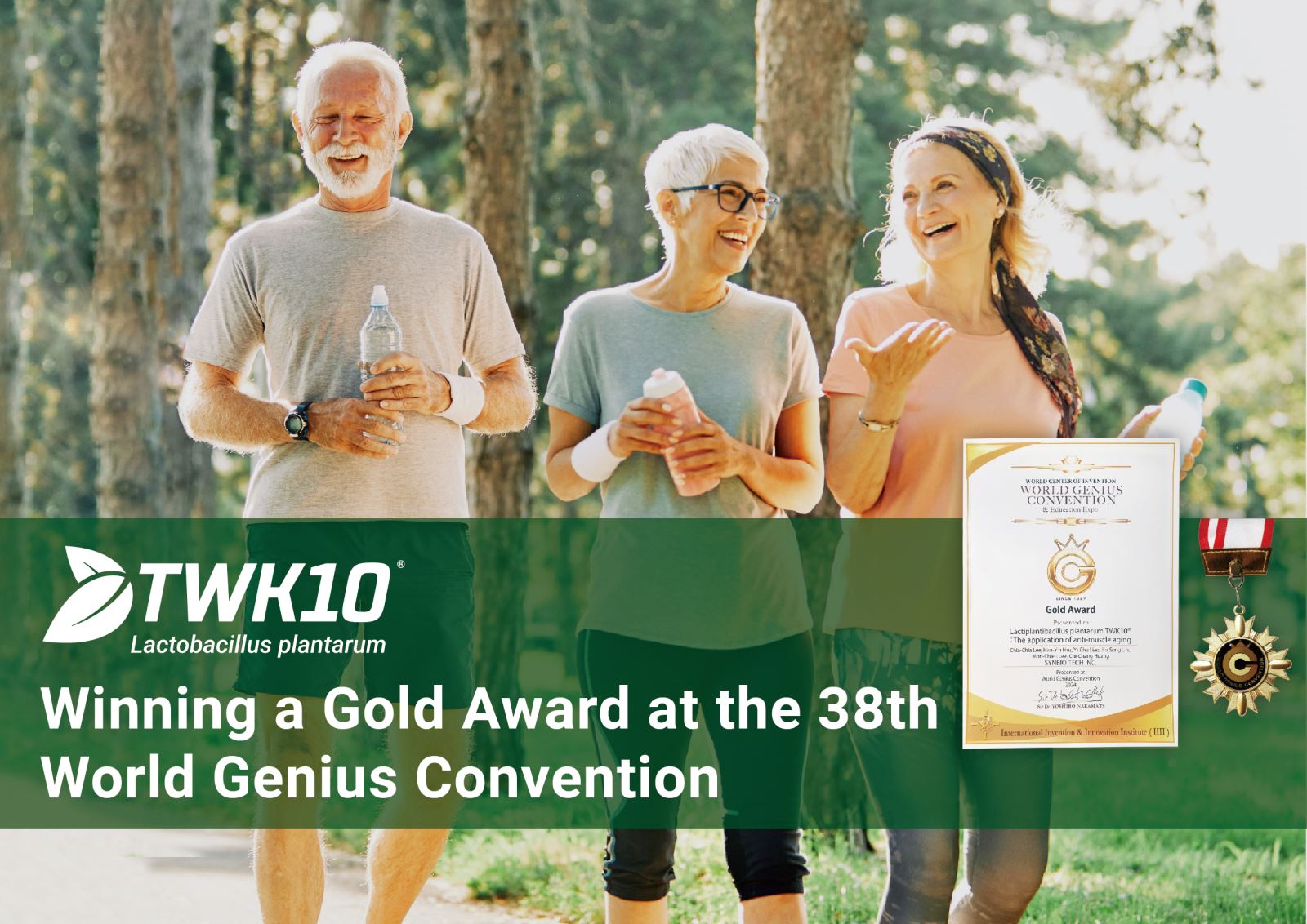 Synbio Tech Shines at the 38th World Genius Convention and Education Expo in Japan, Clinching a Gold Medal