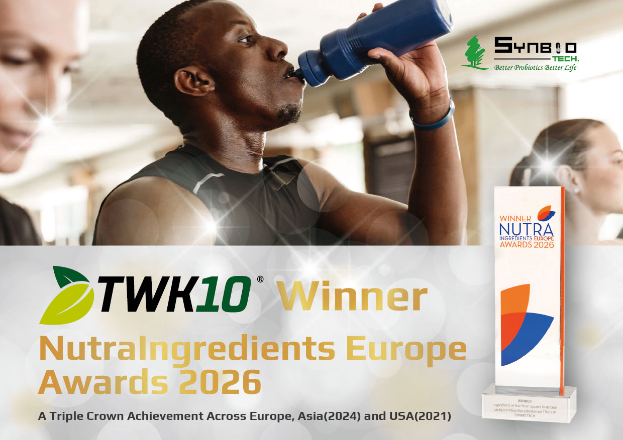 SynbioTech's TWK10® Wins the NutraIngredients Europe Award — Completing a Global Triple Crown