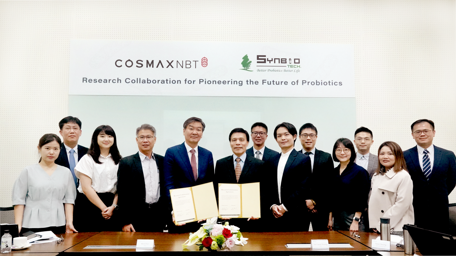 生合生物科技攜手韓國保健食品大廠科絲美詩簽屬研究合作協議